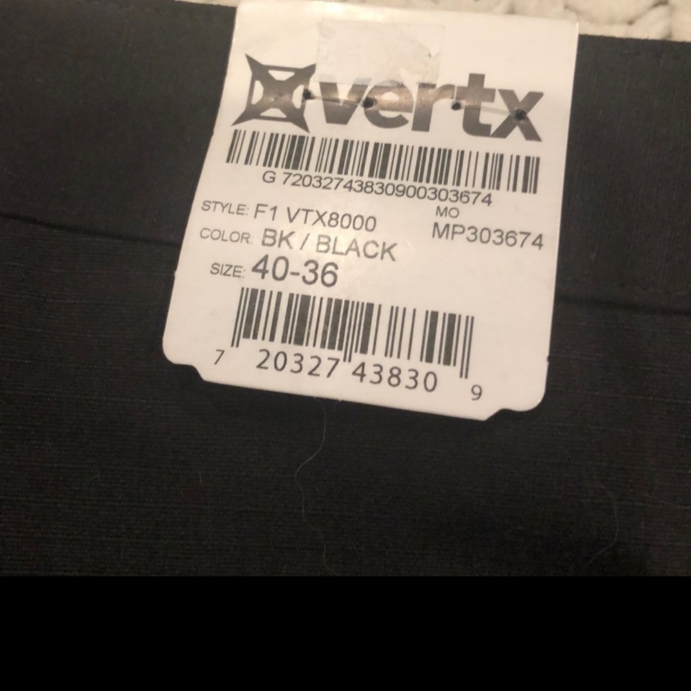 NWT black tactical pants size 40 36